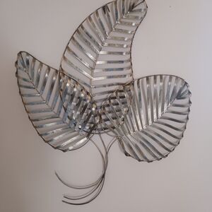 Silver Leaf Wall Art